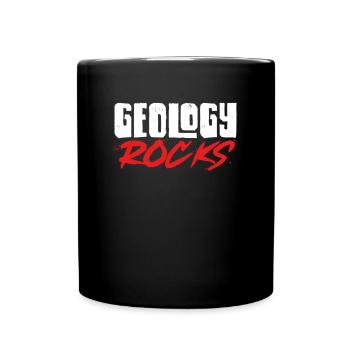 Roches de géologue - Mug uni - noir - Devant