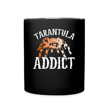 Tarantulas more addicted - Full Colour Mug - black - Front