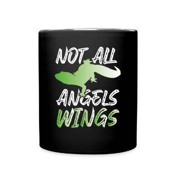 Tous les anges n’ont pas d’ailes - Mug uni - noir - Devant