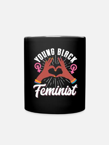 Feminin Women's Rights Social - Tasse einfarbig - Schwarz