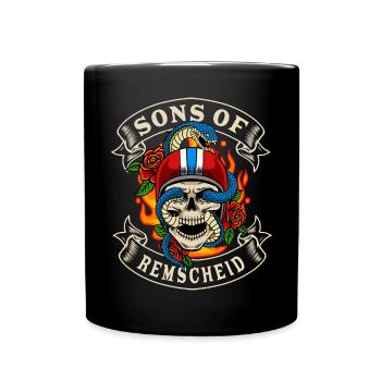 Remscheid Biker Cadeau fils de Remscheid Home - Mug uni - noir - Devant