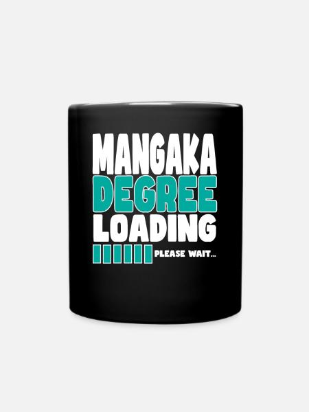 Mangaka lädt Ausbildung - Tasse einfarbig - Schwarz