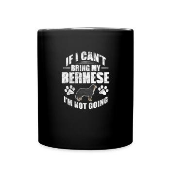 Bernese Mountain Dog Dog Dog Lover Cadeau - Mug uni - noir - Devant