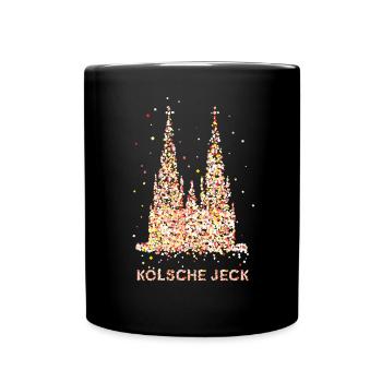 Kölsche Jeck Costume De remplacement Costume Carnaval - Mug uni - noir - Devant
