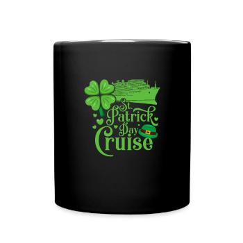 Croisière St Patricks Day - Mug uni - noir - Devant