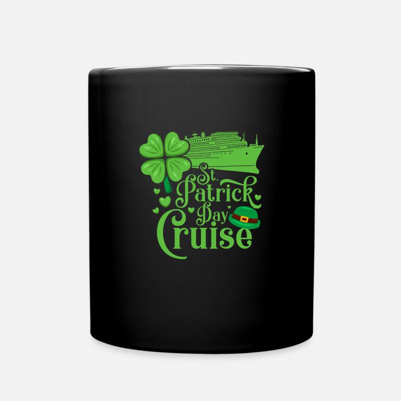 Kreuzfahrt St Patricks Day - Tasse einfarbig - Schwarz