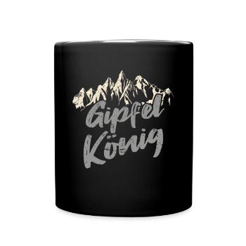 Alpinisme Montagnes Peak King - Mug uni - noir - Devant