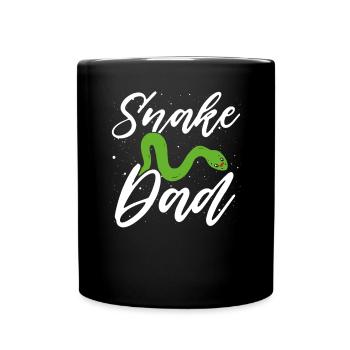 Snake Father - Full Colour Mug - black - Front