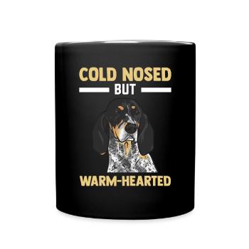 Bluetick Coonhound Gift Funny Saying - Full Colour Mug - black - Front