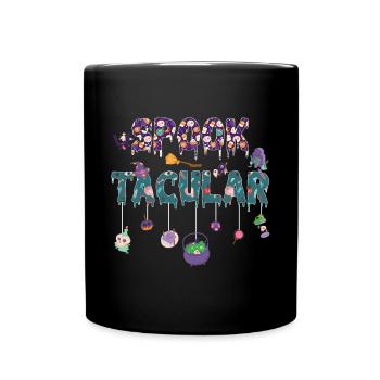 Spook Tacular Spooky Halloween - Mug uni - noir - Devant