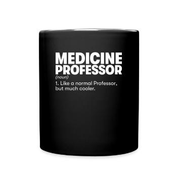 Professeur de médecine - Mug uni - noir - Devant