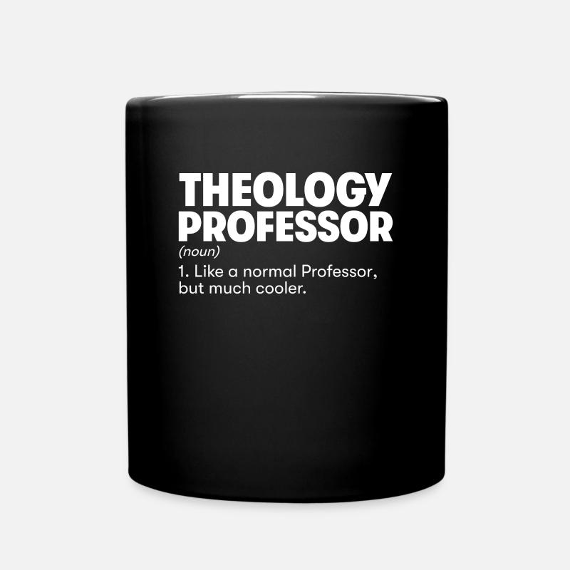 Theologieprofessor - Tasse einfarbig - Schwarz