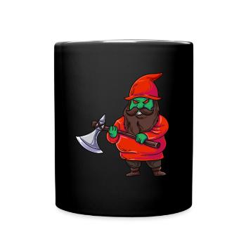 Noël du Père Noël - Mug uni - noir - Devant