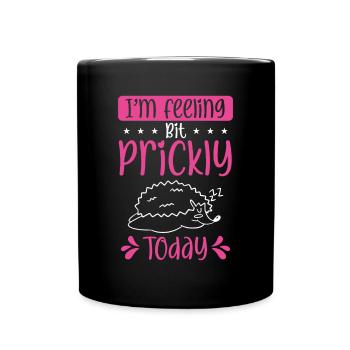 I feel irritable today - Full Colour Mug - black - Front