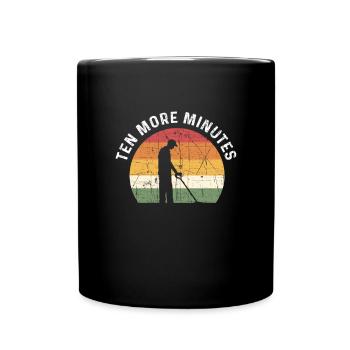 Dix minutes de plus. Détecteur de métaux. Détection de métaux - Mug uni - noir - Devant