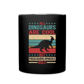 Parasaurolophus Dinosaure Dinos Cadeau - Mug uni - noir - Devant