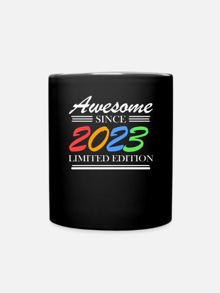 2023 Bébé - Fantastique depuis 2023 - Né en 2023 - Mug uni - noir
