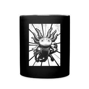 Axolotl Poisson Axolotl Amant Mignon Axolotl I Axolotl - Mug uni - noir - Devant