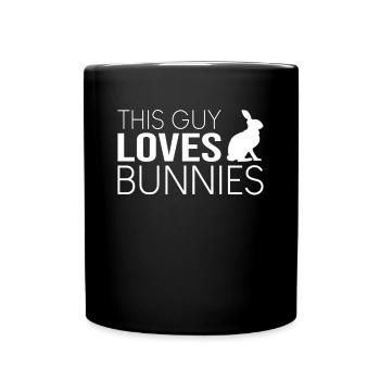 Typ Hase Spruch - Tasse einfarbig - Schwarz - Vorne