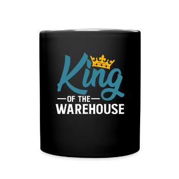 King Of The Warehouse Shirt Magazineur Cadeau - Mug uni - noir - Devant