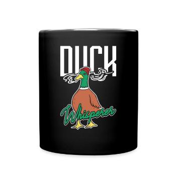 Duck Whisperer Duck Hunt - Full Colour Mug - black - Front