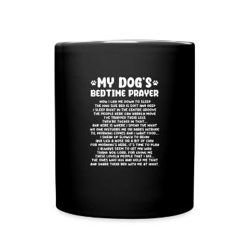 Border Collie Dog Dog Herding Dog Gift - Full Colour Mug - black - Front
