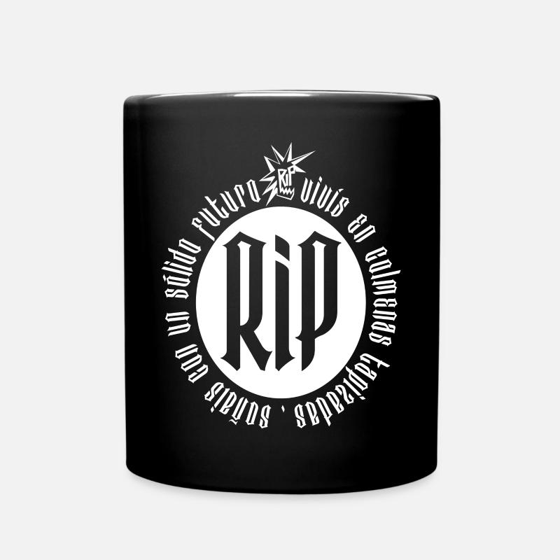 SCHLACKE RIPPEN - Tasse einfarbig - Schwarz