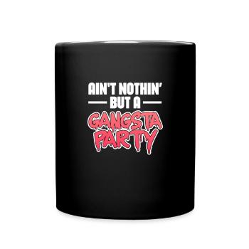 Hip Hop Rap Musik Rapper Hiphop Geschenk - Tasse einfarbig - Schwarz - Vorne
