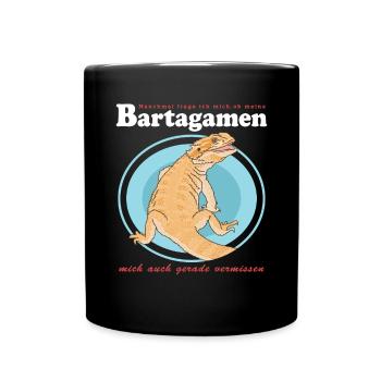 Dragon barbu Reptiles Dragons barbus Cadeau - Mug uni - noir - Devant