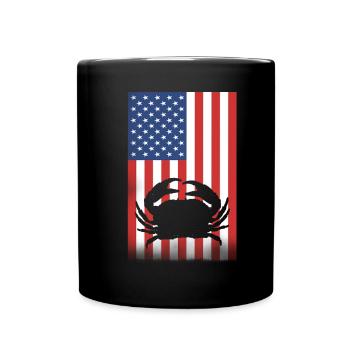 Cancer Cadeau Crevette Crabe Homard Scorpion - Mug uni - noir - Devant