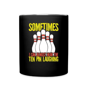 J’entends les épingles rire - Mug uni - noir - Devant