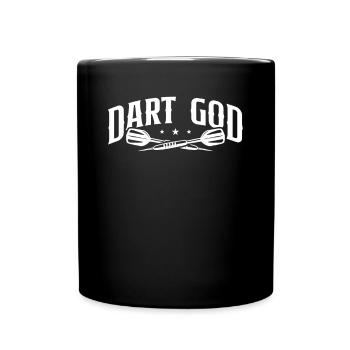 Darts God - Full Colour Mug - black - Front