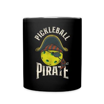 Pickleball Pirate Pickleball - Mug uni - noir - Devant