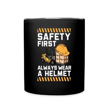 Profession d’opérateur de chariot élévateur - Mug uni - noir - Devant