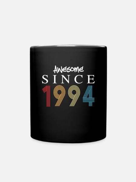 Awesome Since 1994 Geburtstag 1994 Vintage 1994 - Tasse einfarbig - Schwarz