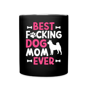 Akita Inu américain - Mug uni - noir - Devant
