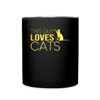 Type Cat Disant - Mug uni - noir - Devant