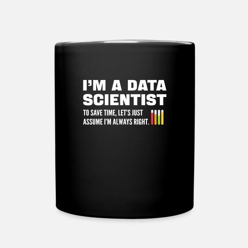 Science des données. Analyse de Big Data. Pour - Mug uni - noir