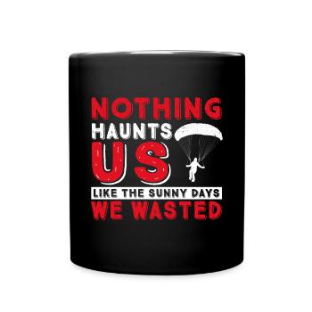 Skydiving. For skydivers and - Full Colour Mug - black - Front