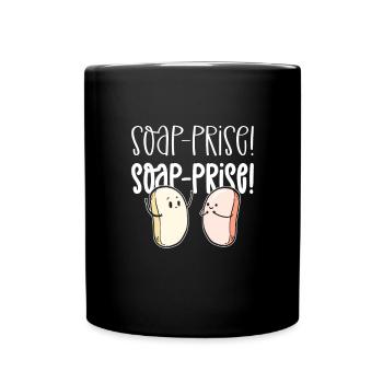 Savon premium Savon premium! Saponification. - Mug uni - noir - Devant