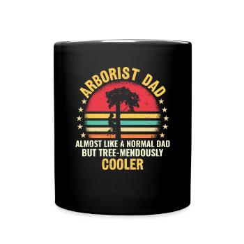 Grimpeur Arboriculteur Bûcheron Arboriculteur - Mug uni - noir - Devant