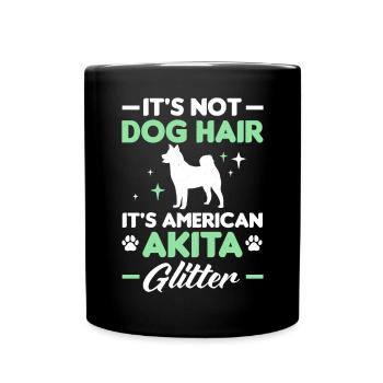 Akita Inu américain - Mug uni - noir - Devant