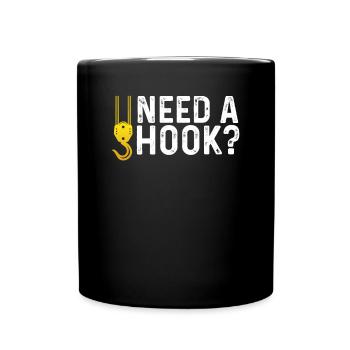 Besoin d’un crochet pour remorquer - Mug uni - noir - Devant