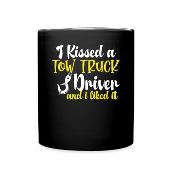 J’ai un conducteur de dépanneuse - Mug uni - noir - Devant