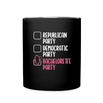 Enterrement de vie de jeune fille - Mug uni - noir - Devant