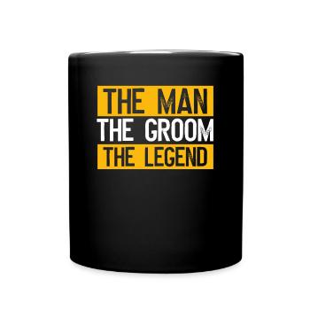 Toilettez la légende - Mug uni - noir - Devant