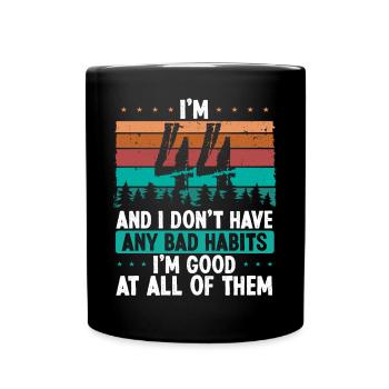 Anniversaire de 44 ans Humour drôle 44 Anniversaire - Mug uni - noir - Devant