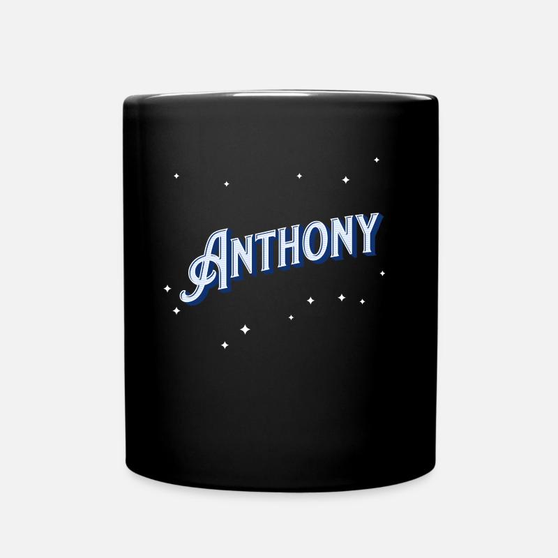 Nom Anthony personnalisé - Mug uni - noir