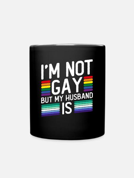 Sposo Gay Matrimonio Gay Gay - Tazza monocolore - nero