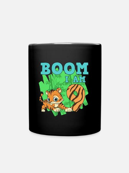 Boom Im 9 - Tasse einfarbig - Schwarz